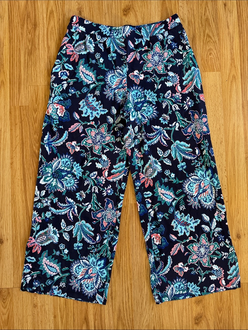 D&co Floral Beach Pants 🔅 size SP - Picture 2 of 10